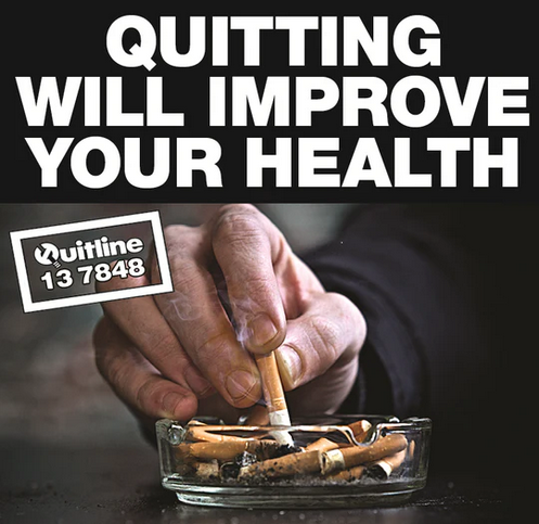 Quitting will improve your health