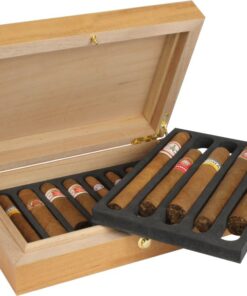 Adorini Travel Cedro Cigar Humidor - 10 Cigar Capacity