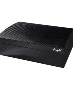 Angelo Bare Carbon Fibre Humidor - 50 Cigar Capacity