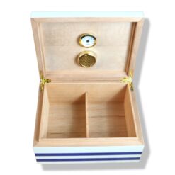 Cuban Flag Humidor Matte – 40 Cigar Capacity
