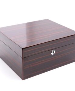 Savinelli London Wenge Humidor With Key – 40 Cigar Capacity