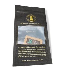 Simply Cigars Ultimate Humidified Cigar Bag - up to 10 Cigar Capacity