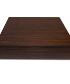 Walnut Veneer Humidor - 15 Cigar Capacity