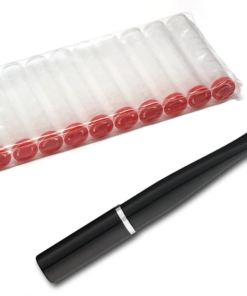 Lucille Series Ejector-Black and Silver Diamond Cut 100mm Holder with 10 Free Filters - 20260